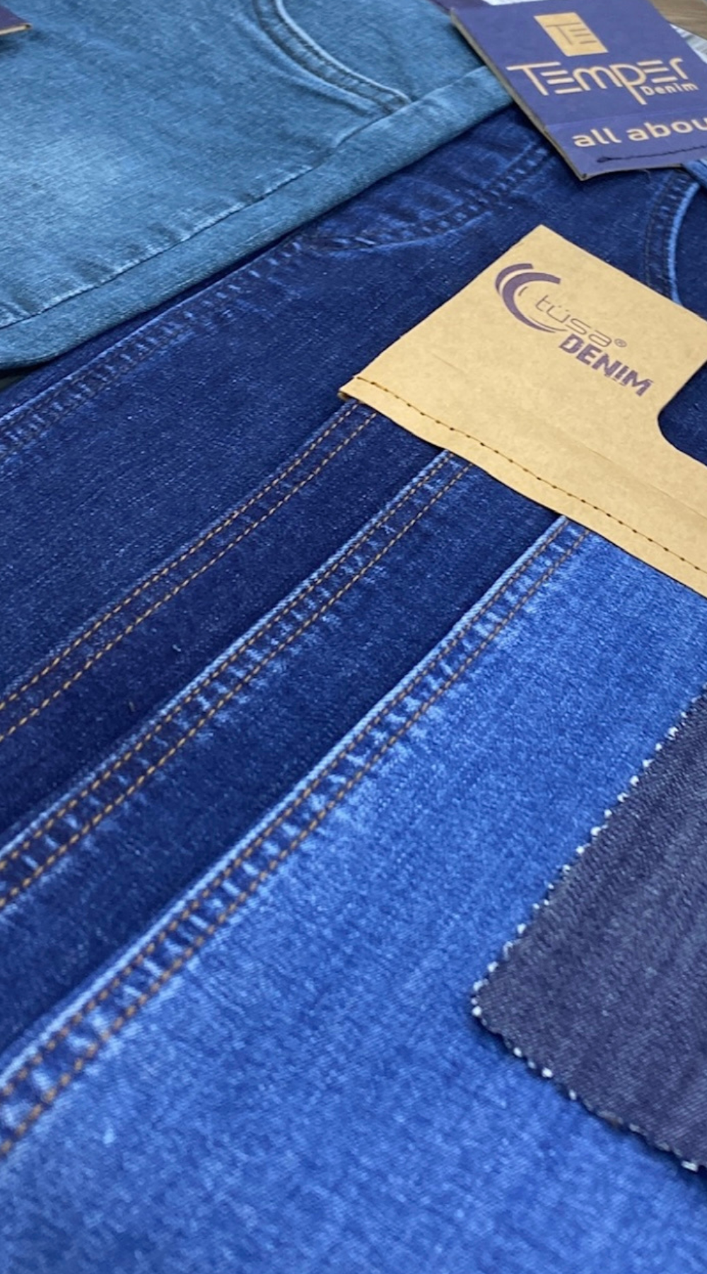 Image of Ambela perfect jean search stretch fabric