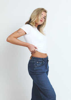 Image of Double Layered Cotton Tee