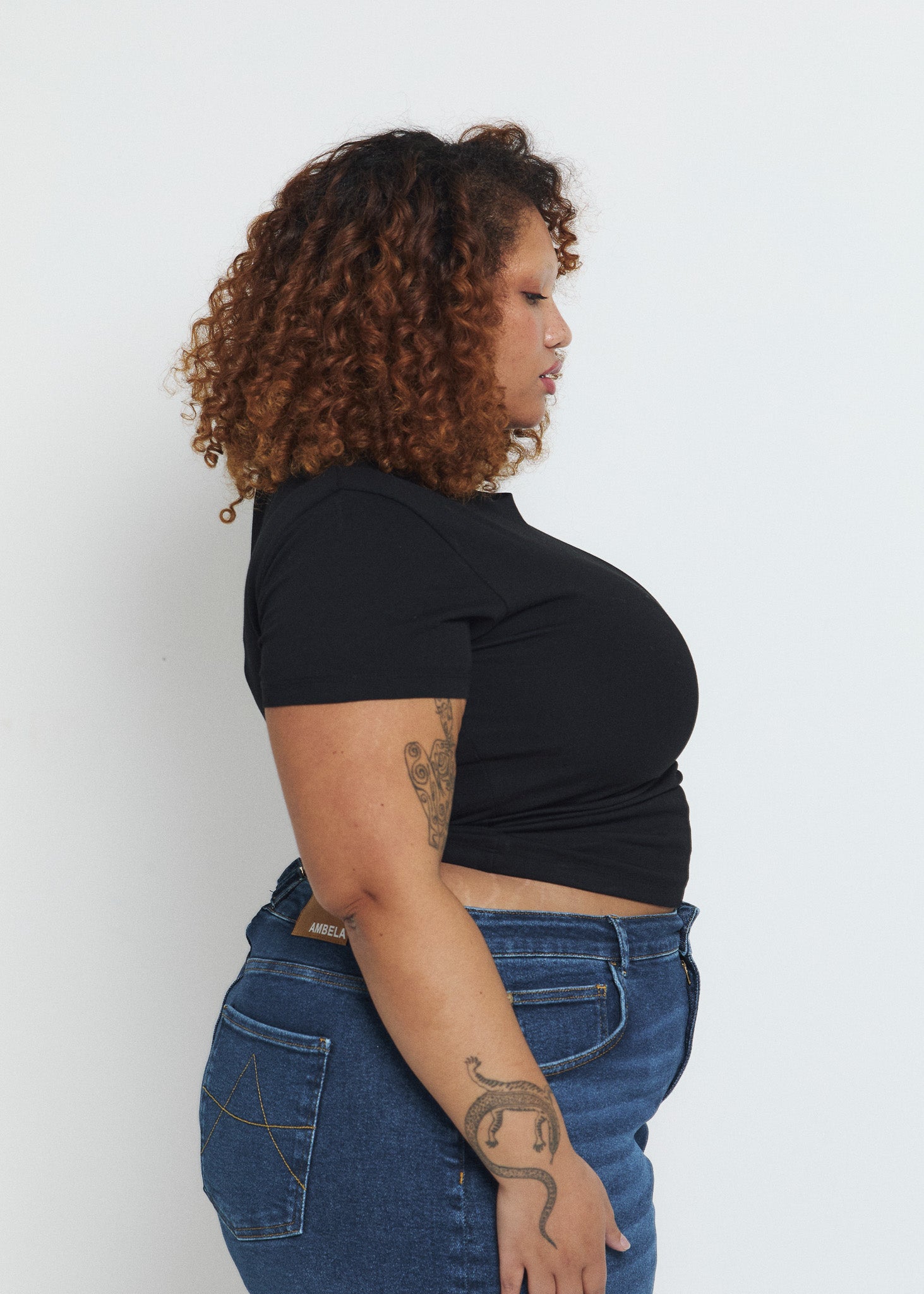 Image of Double Layered Cotton Tee