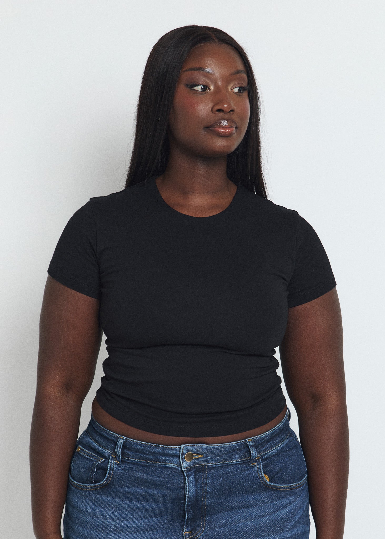 Image of Double Layered Cotton Tee