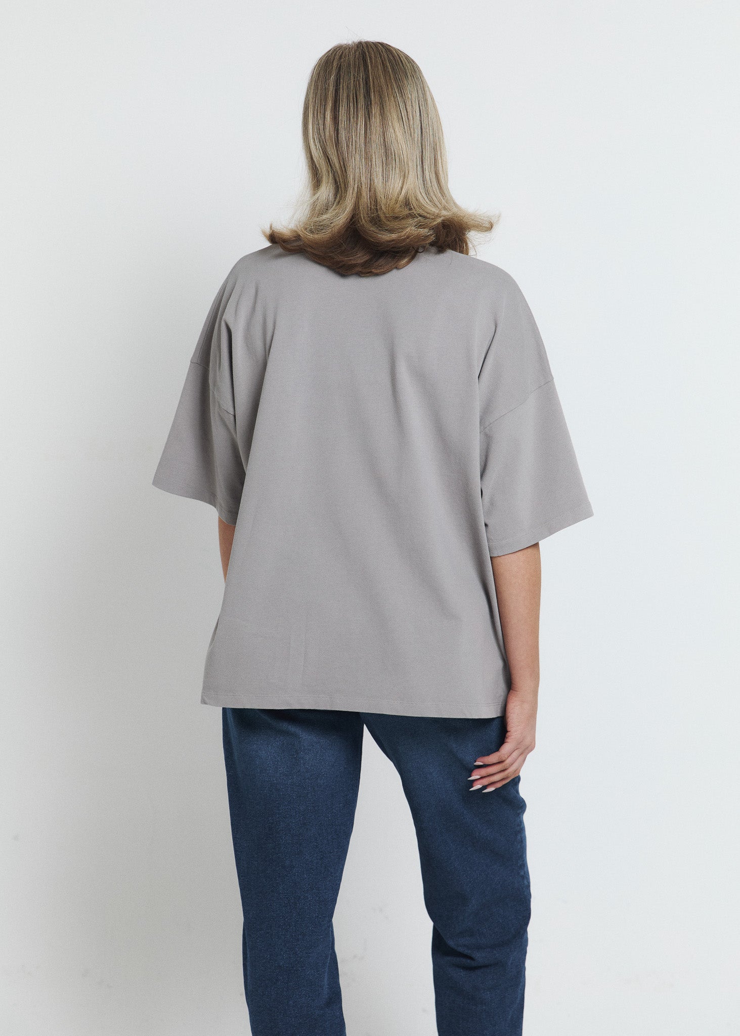 Image of Oversized Soft Cotton T-Shirt