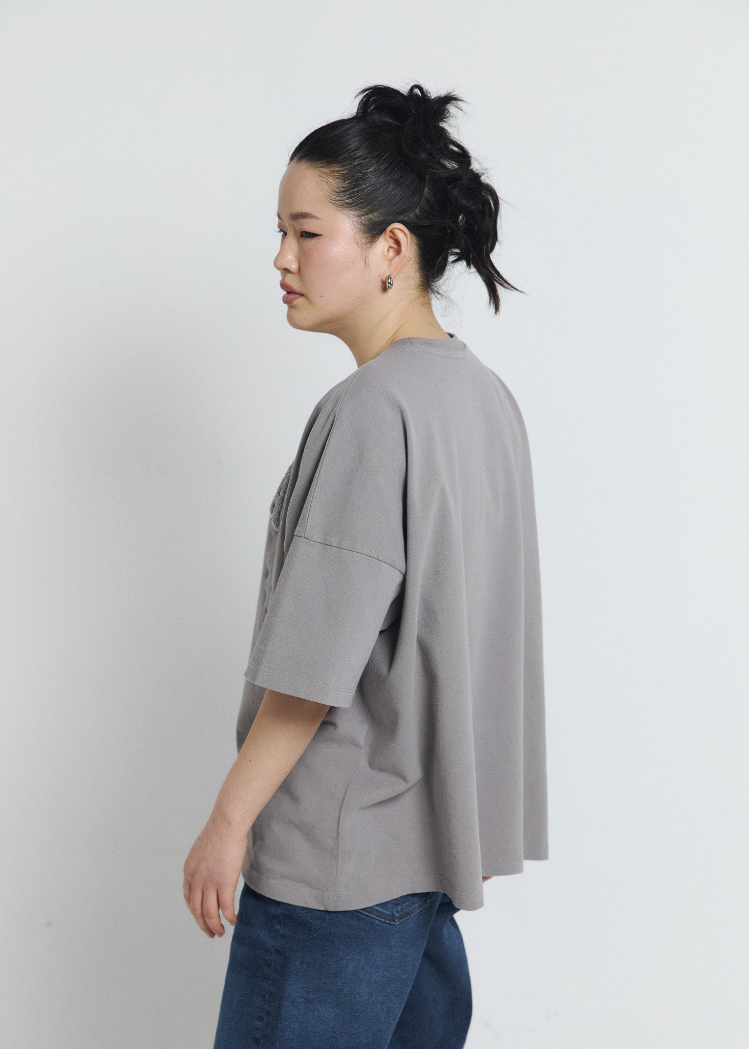 Image of Oversized Soft Cotton T-Shirt