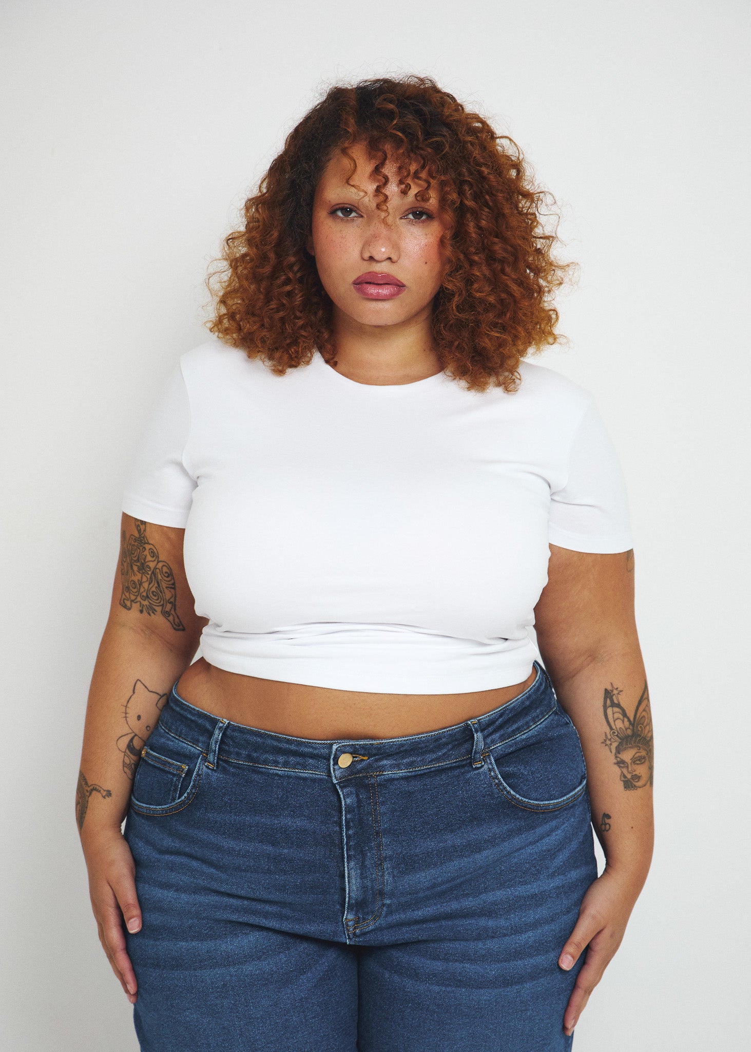 Image of Double Layered Cotton Tee