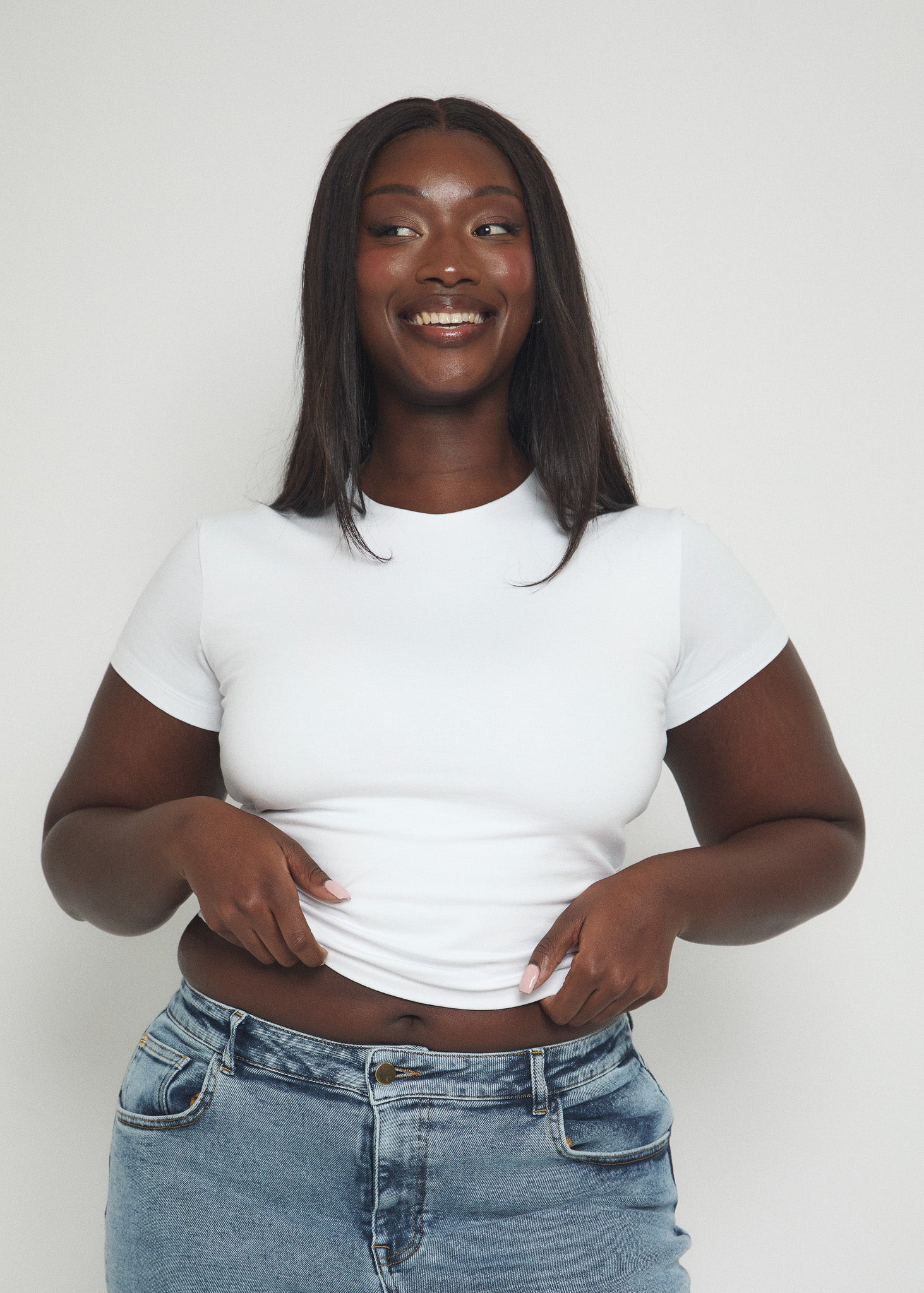 Image of Double Layered Cotton Tee