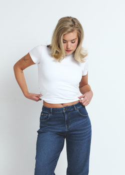Image of Double Layered Cotton Tee