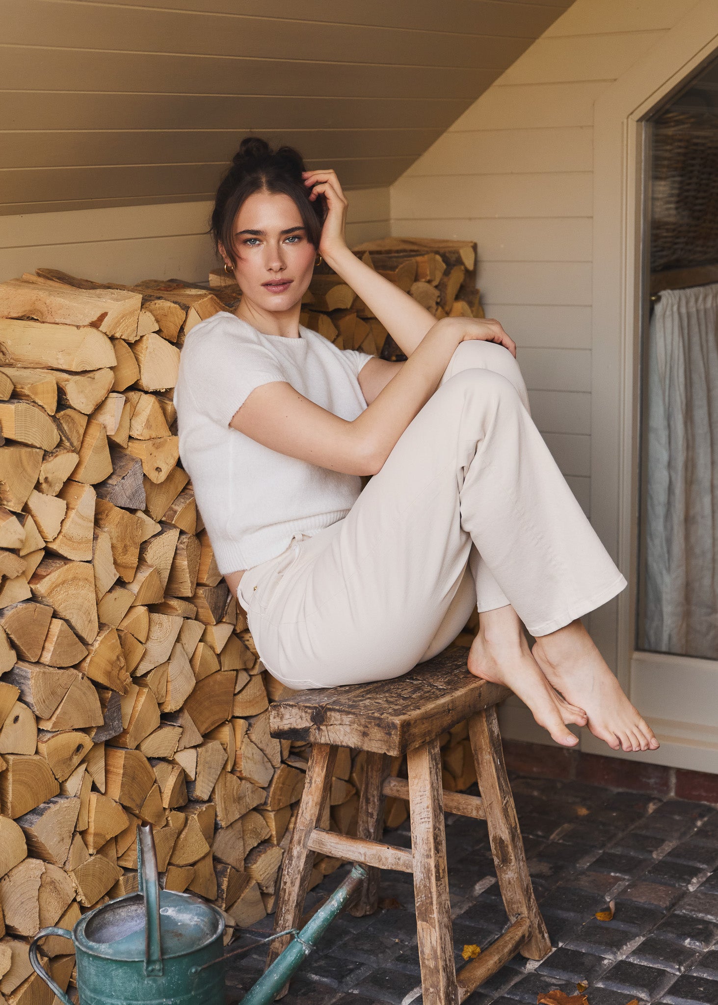 Image of Sculpt Stretch Straight Jean