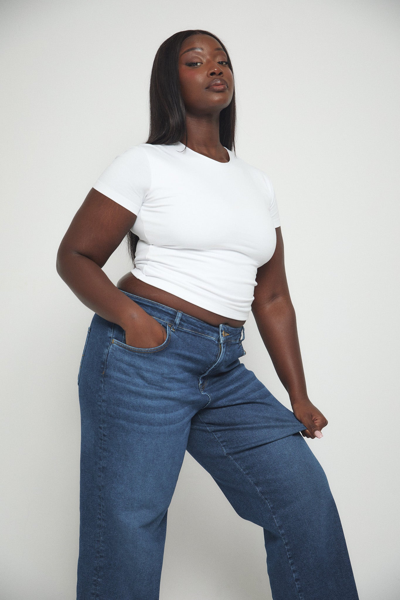 Image of Double Layered Cotton Tee