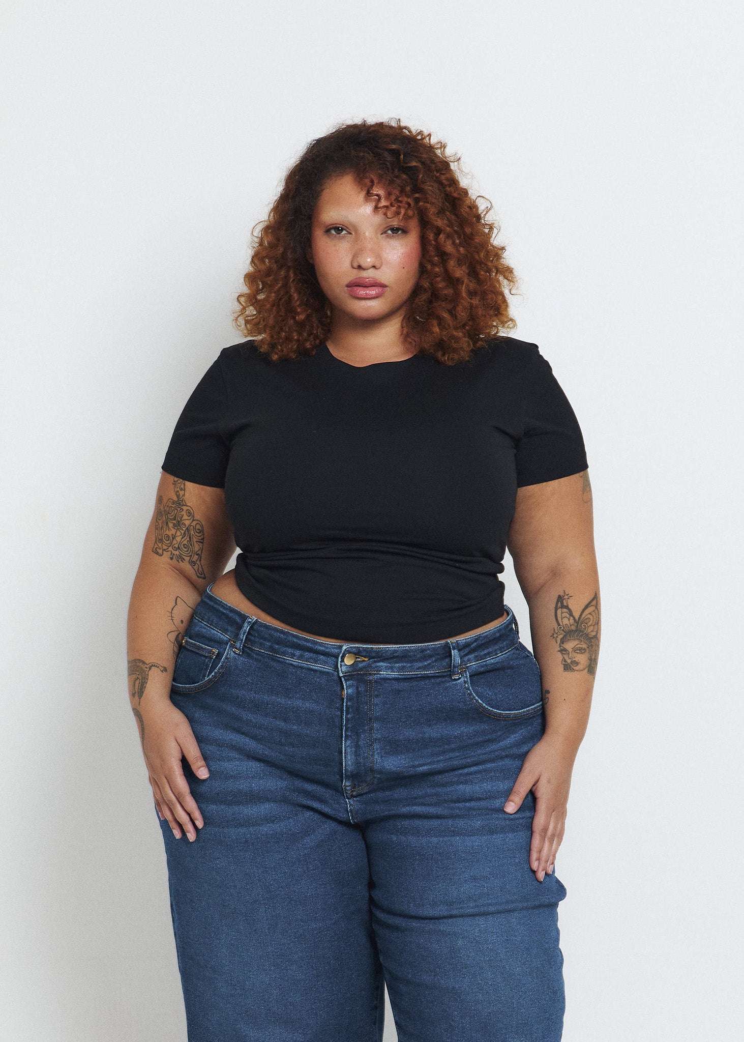 Image of Double Layered Cotton Tee