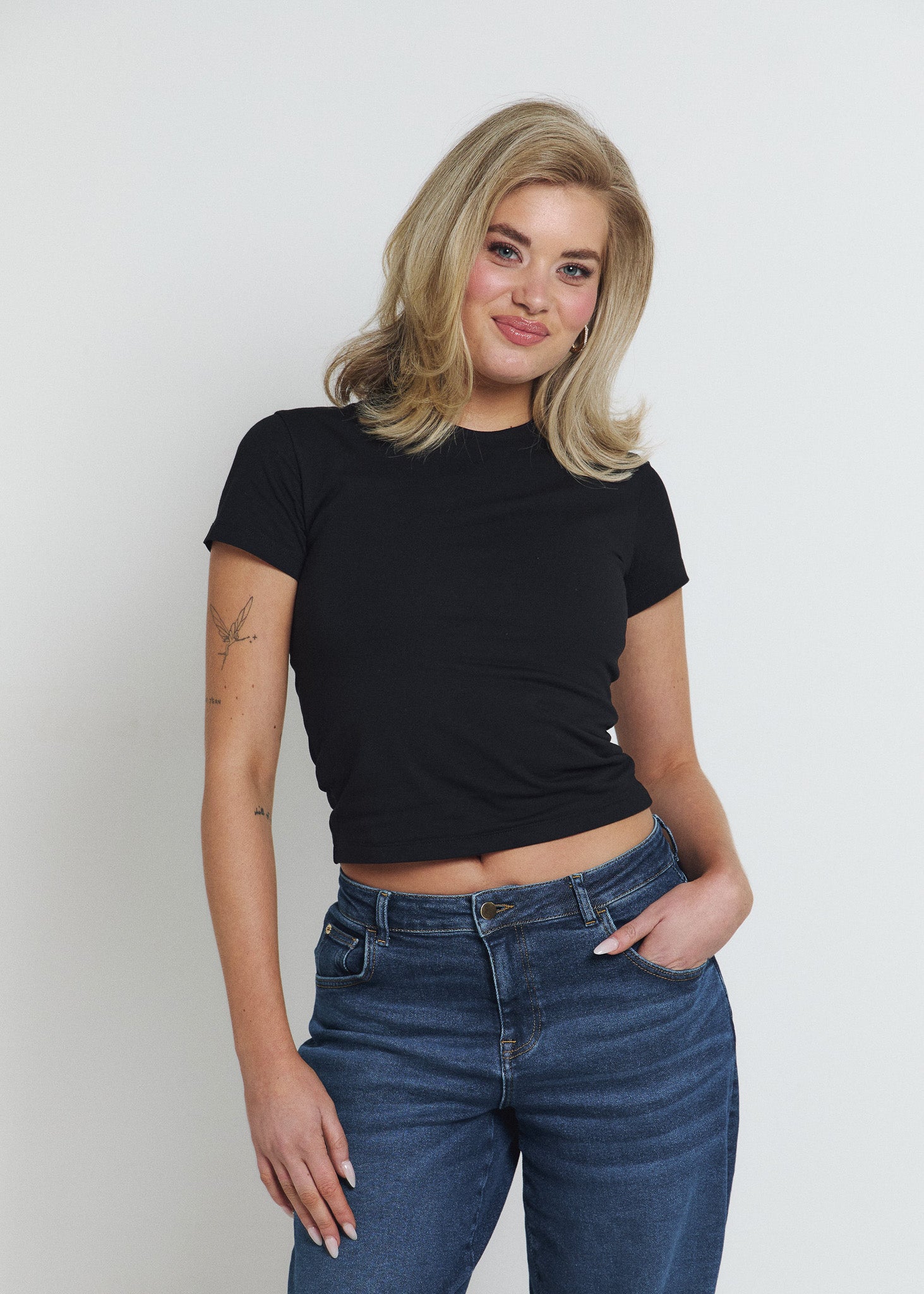 Double Layered Cotton Tee