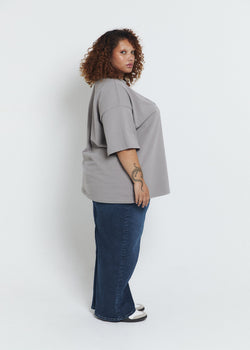 Image of Oversized Soft Cotton T-Shirt