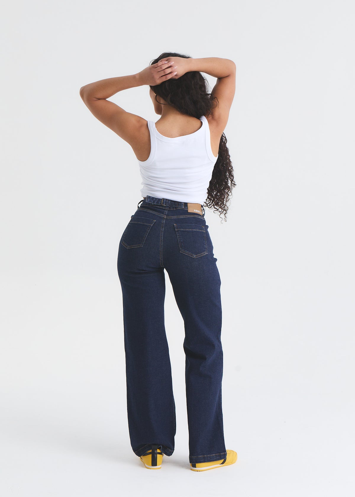 Stretch Wide Leg Jean