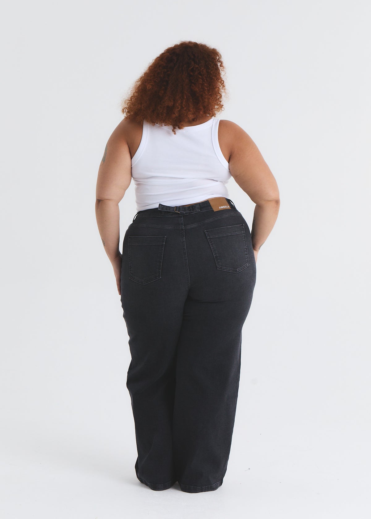 Stretch Wide Leg detail