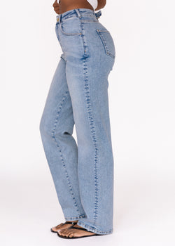 Image of Stretch Straight Jean
