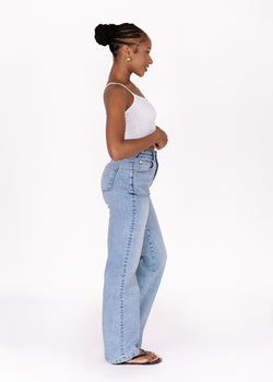 Image of Stretch Straight Jean