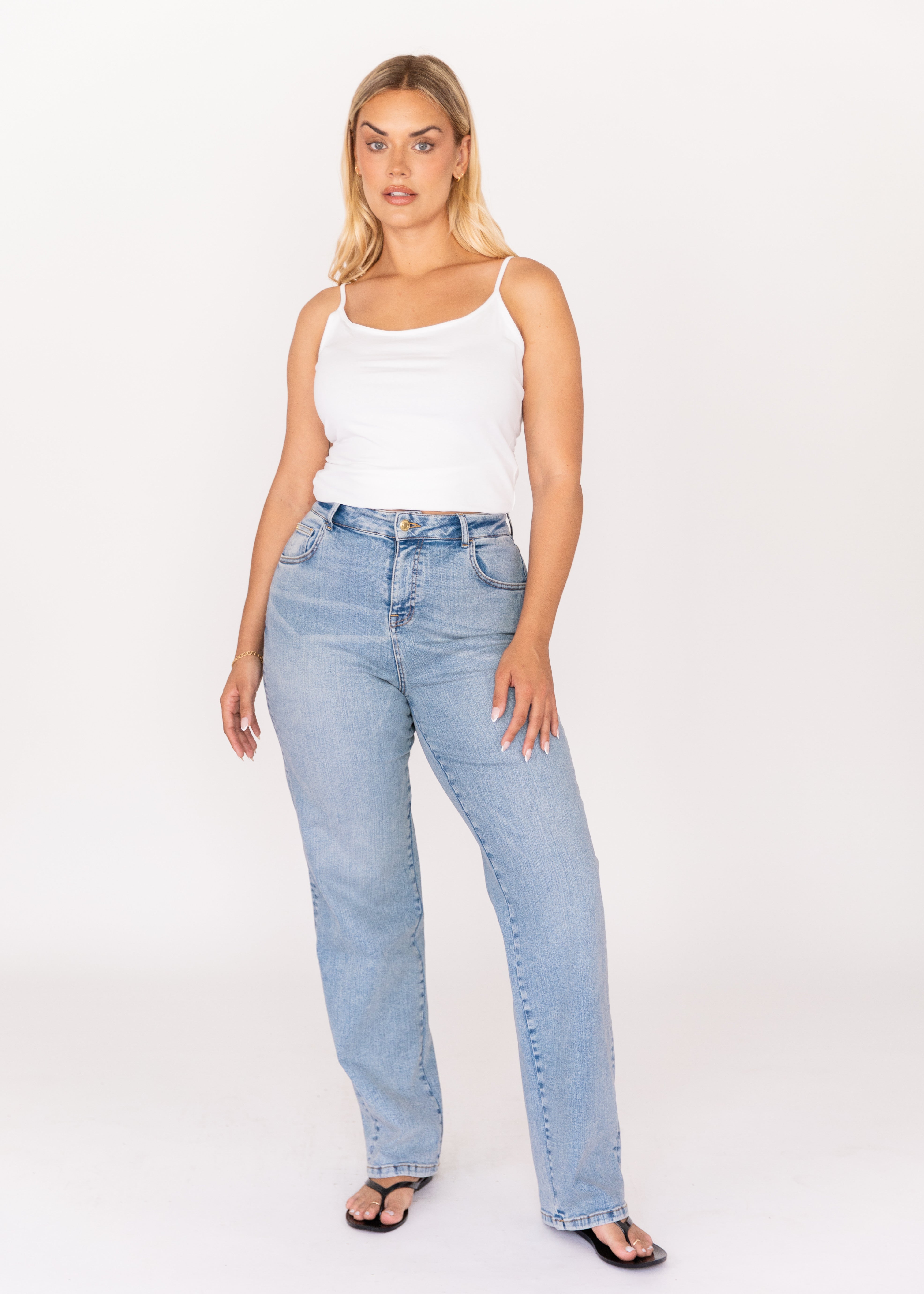 Stretch Straight Jean