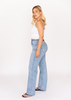 Image of Stretch Straight Jean