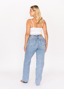 Image of Stretch Straight Jean