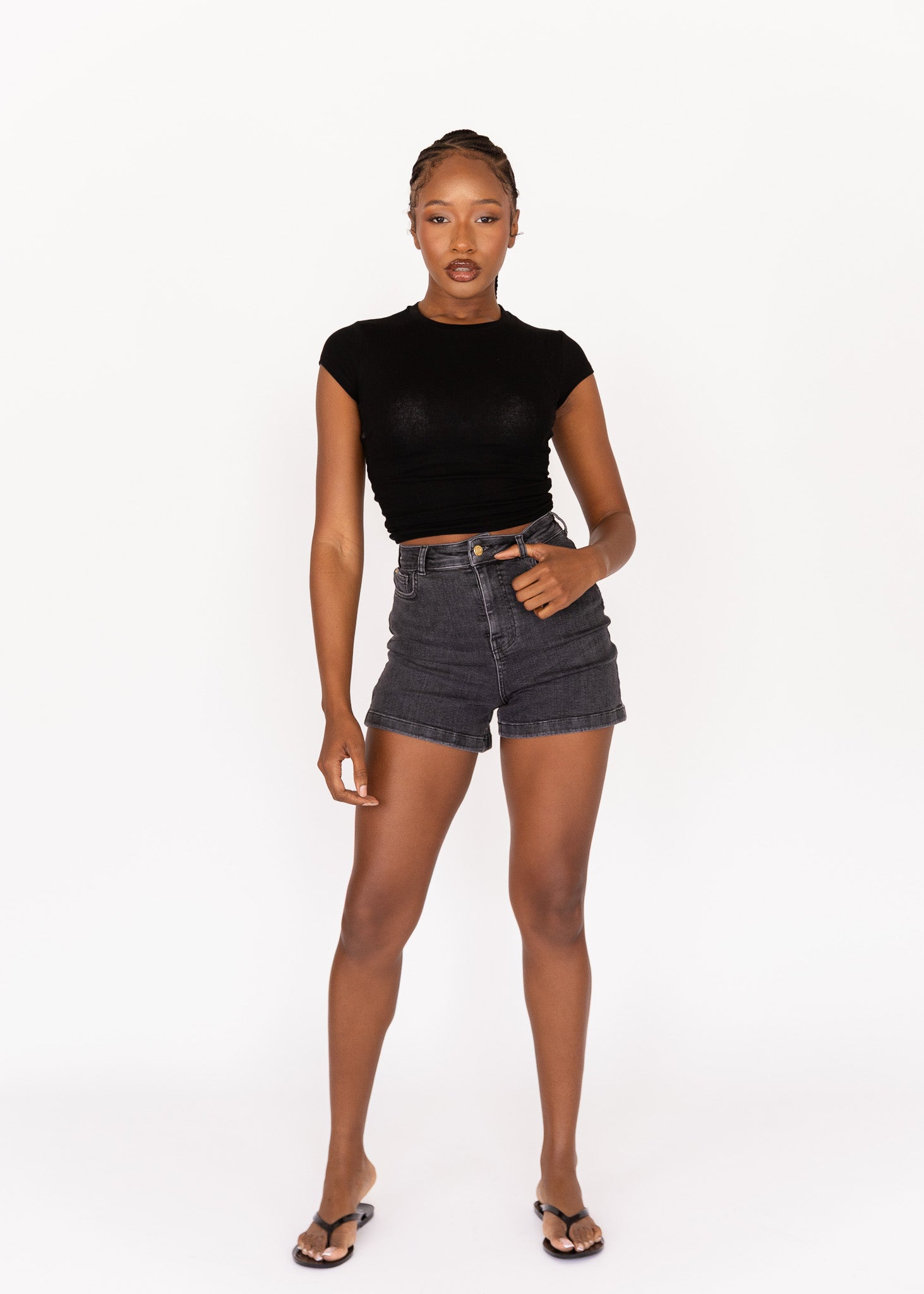 Stretch Mom Short