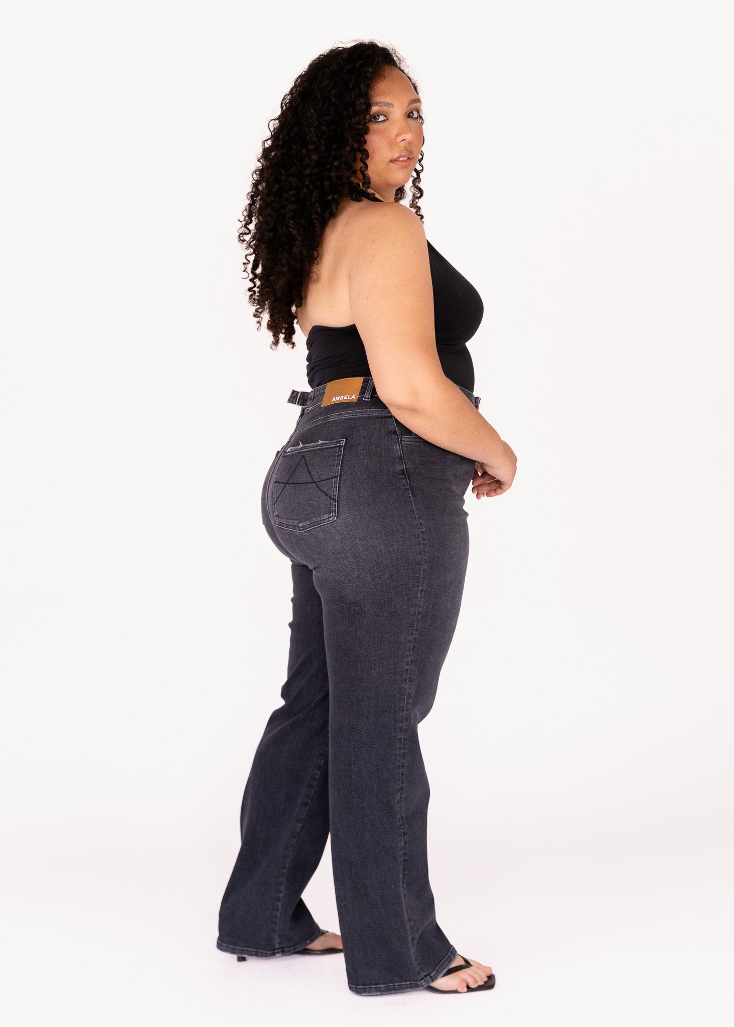 Image of Stretch Straight Jean