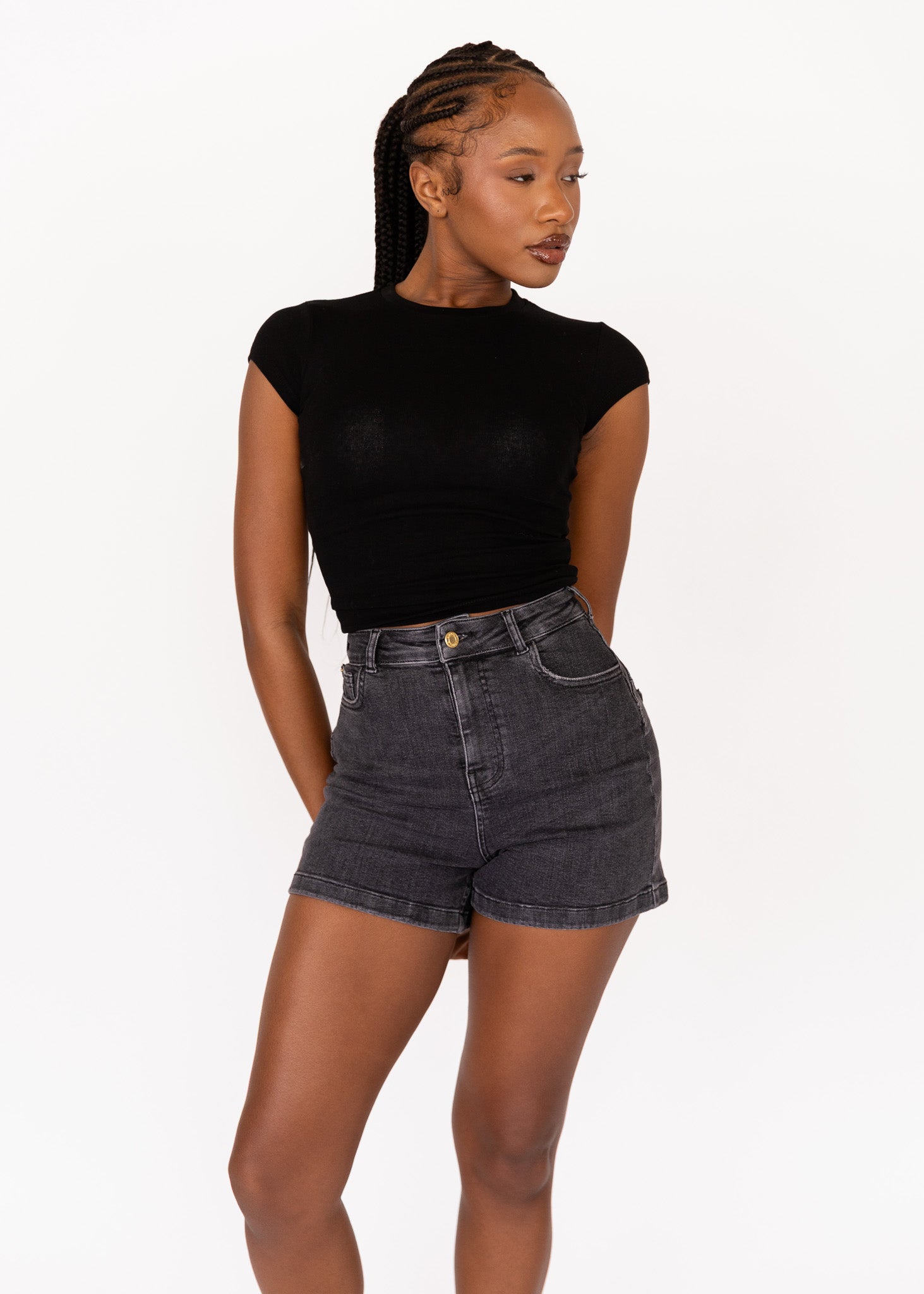 Stretch Mom Short