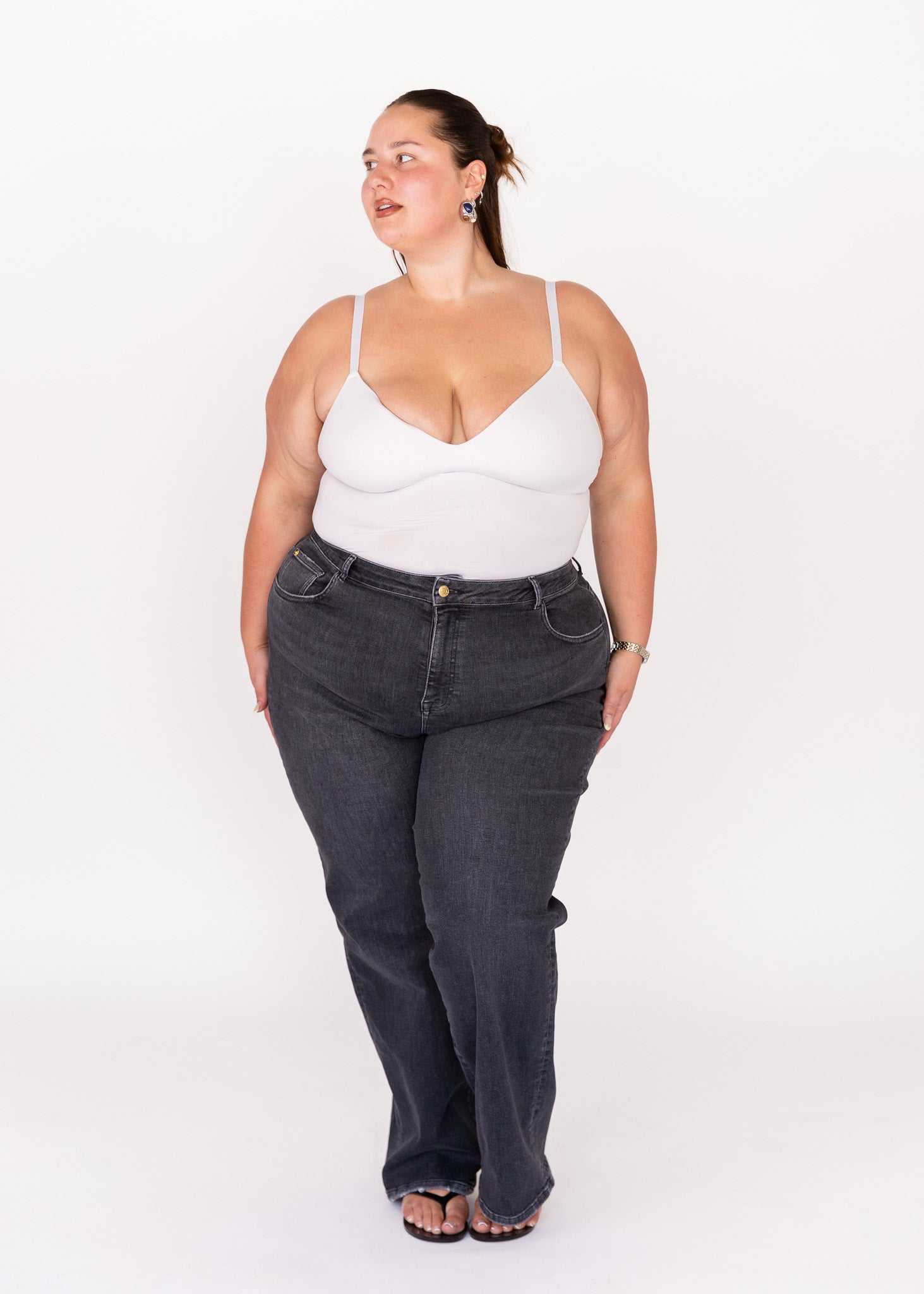 Image of Stretch Straight Jean