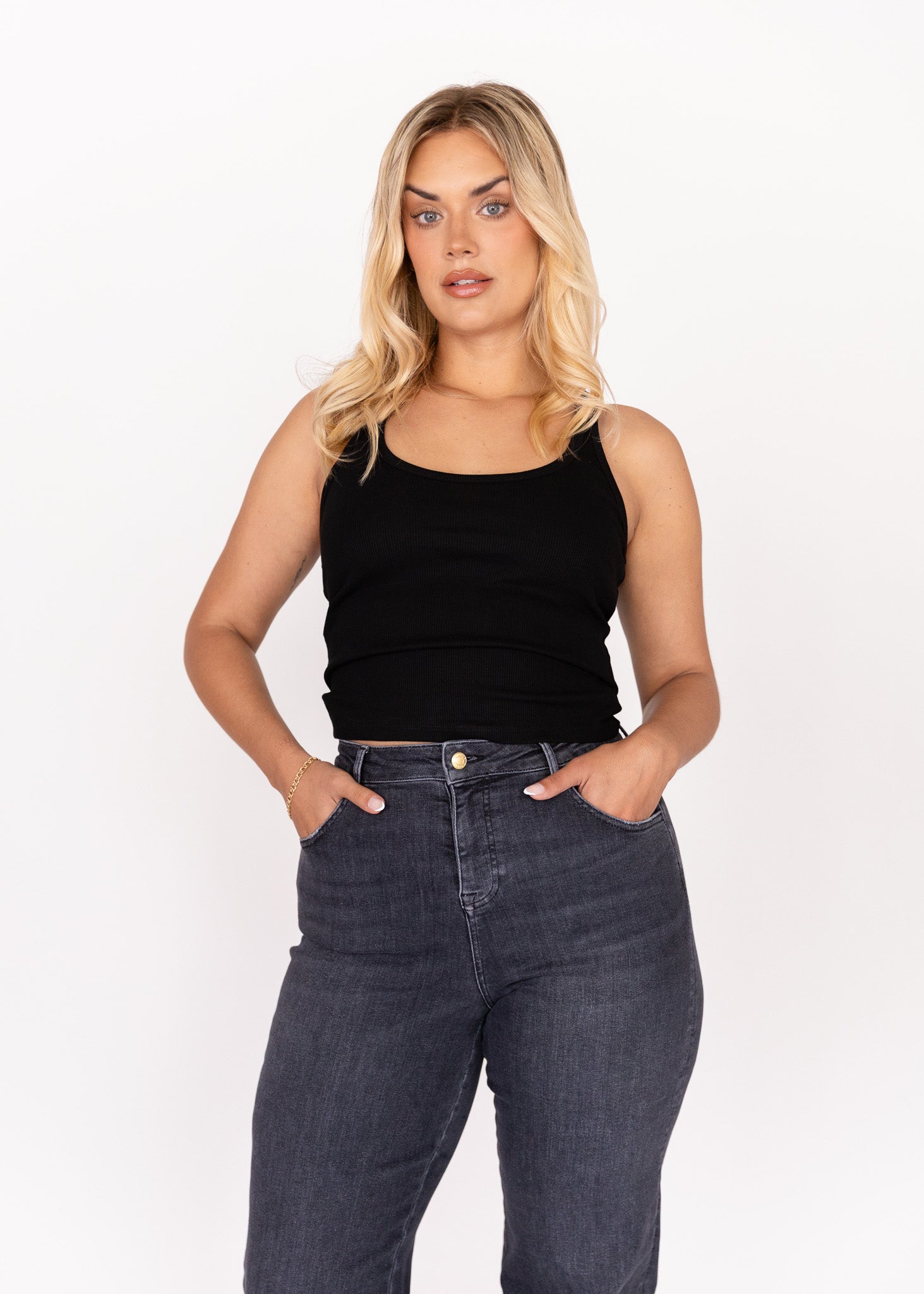 Image of Stretch Straight Jean