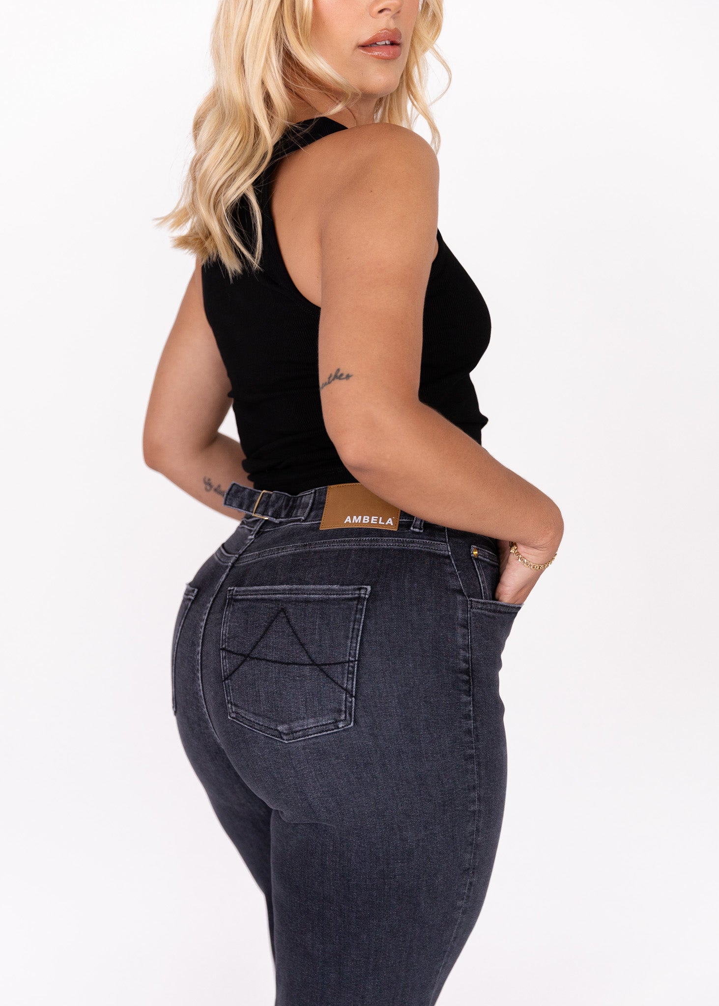 Image of Stretch Straight Jean