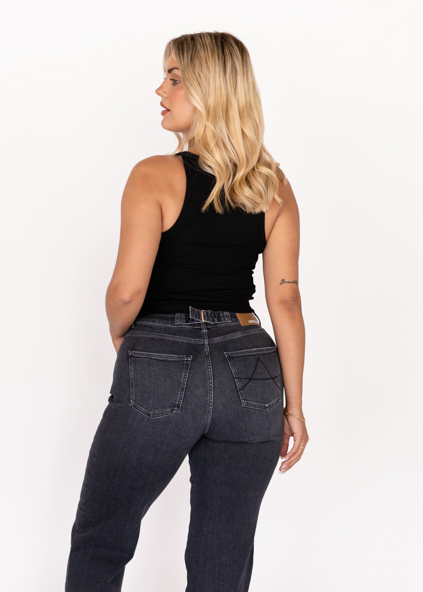 Image of Stretch Straight Jean
