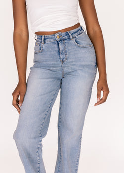 Image of Stretch Straight Jean