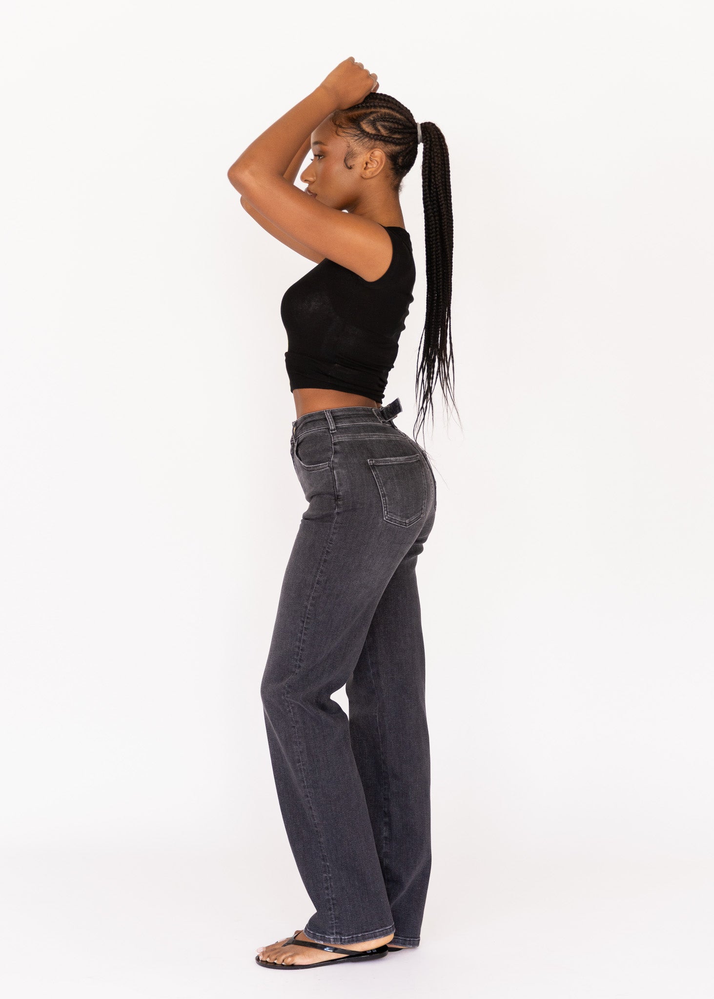 Image of Stretch Straight Jean