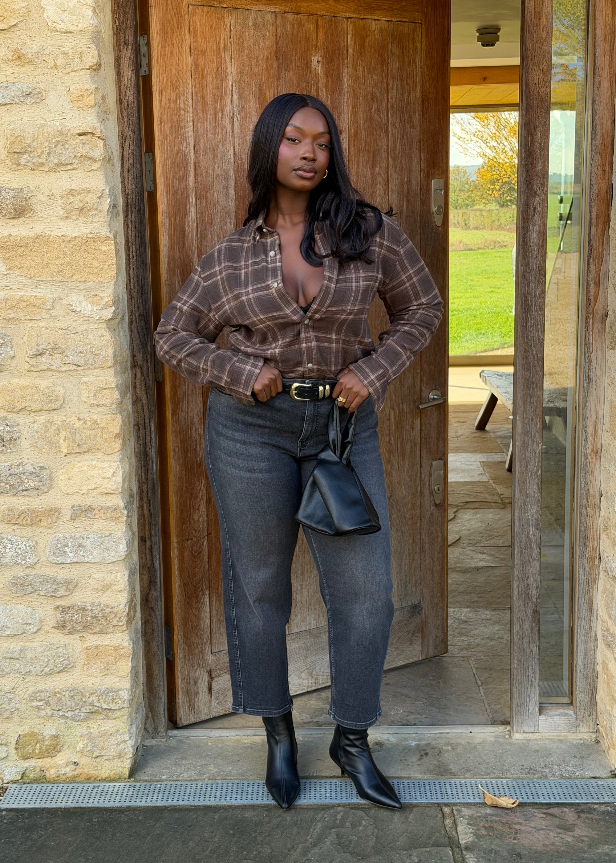 Stretch Relaxed Mom Jean
