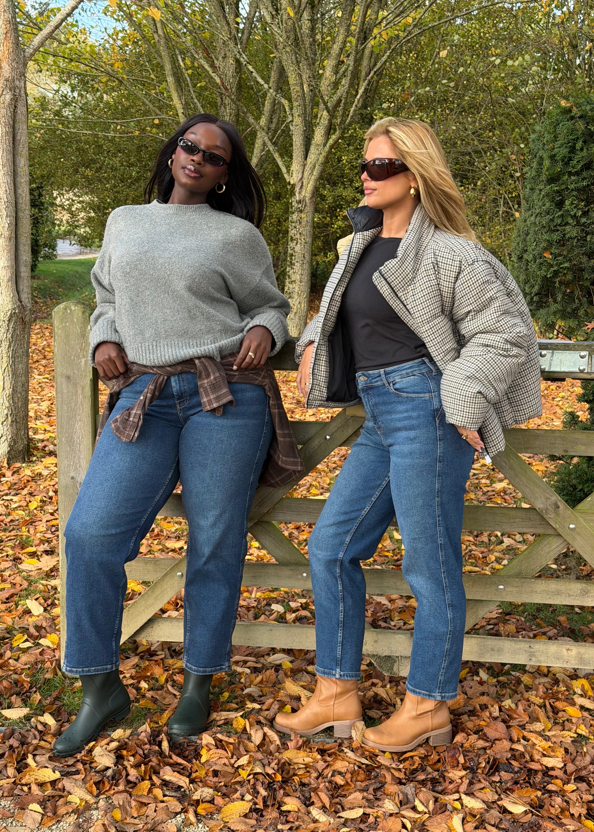 Stretch Relaxed Mom Jean