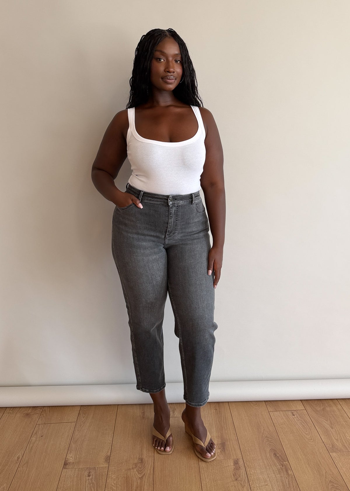 Stretch Relaxed Mom Jean