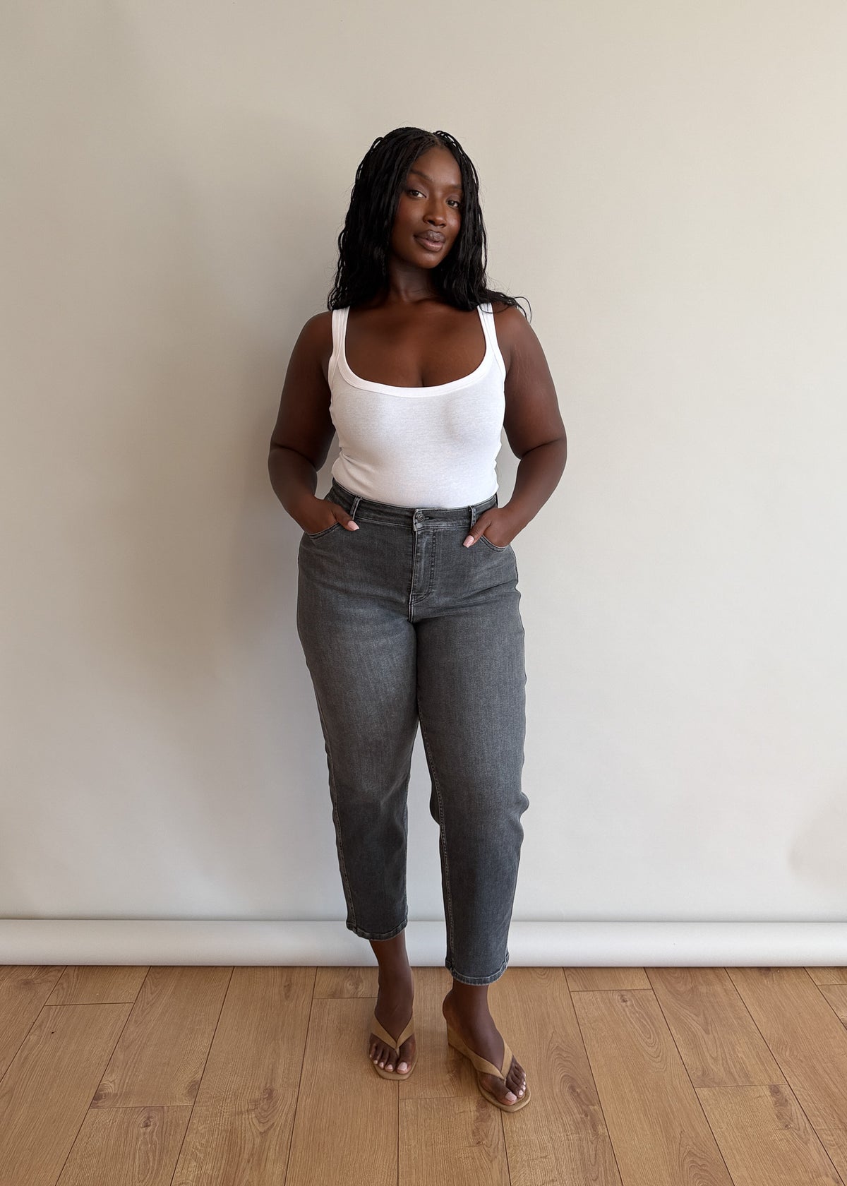 Stretch Relaxed Mom Jean