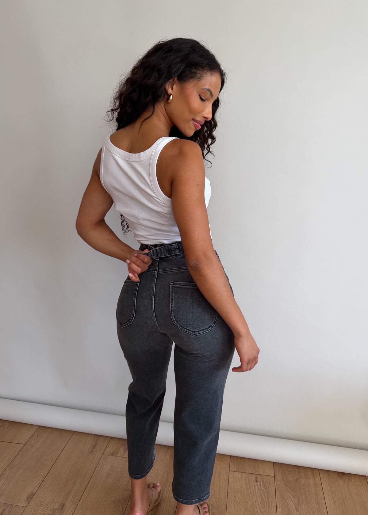 Stretch Relaxed Mom Jean