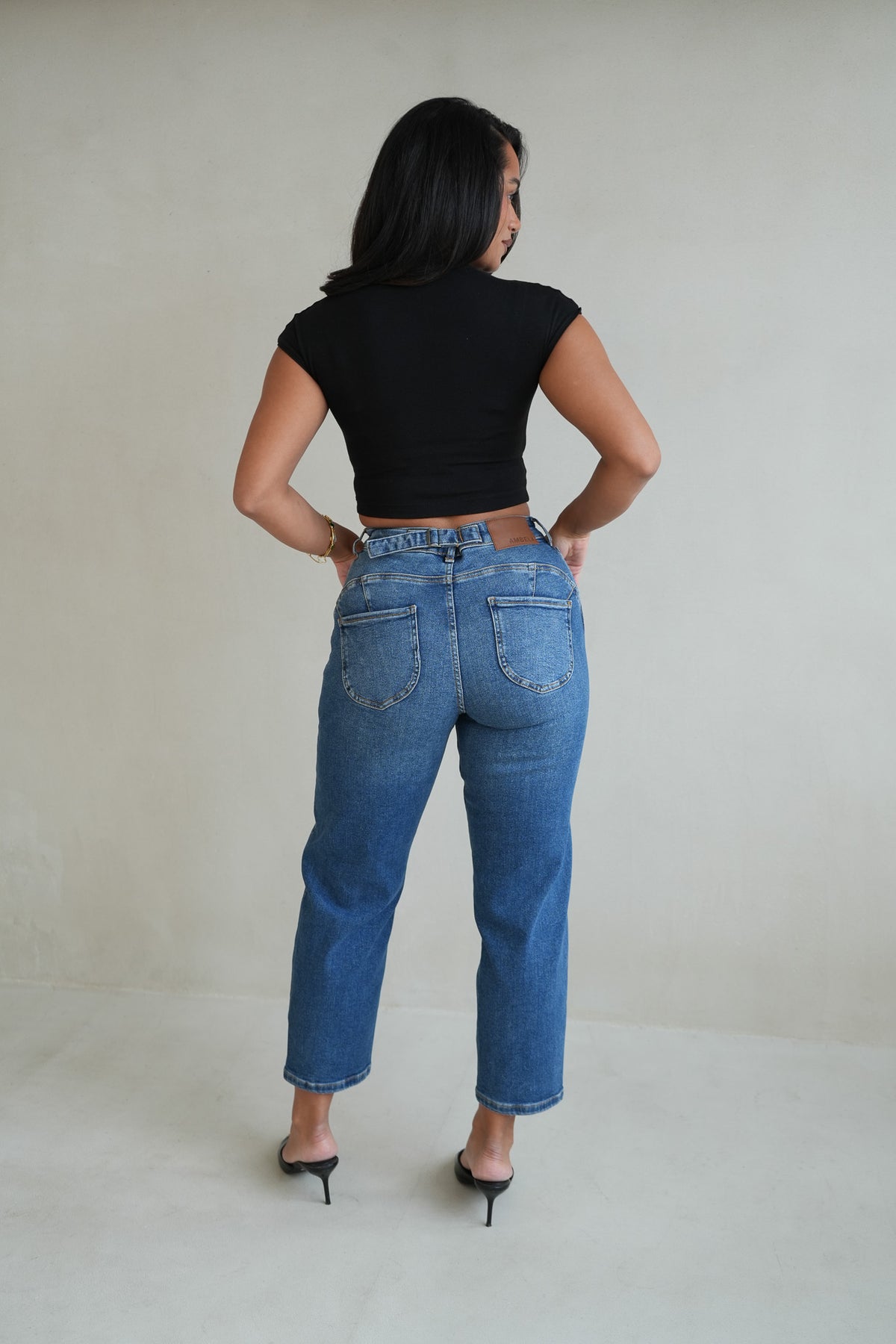Stretch Relaxed Mom Jean
