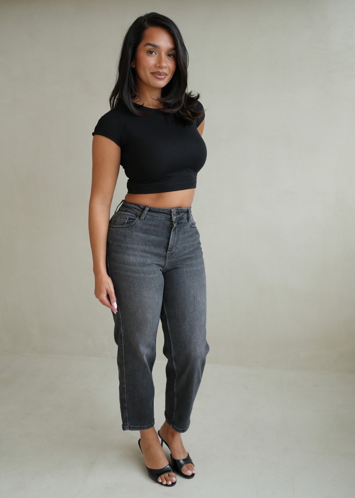 Stretch Relaxed Mom Jean
