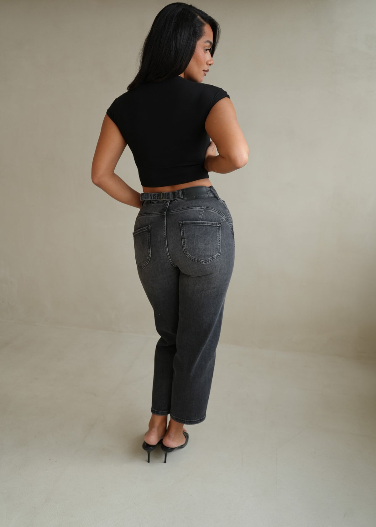 Stretch Relaxed Mom Jean