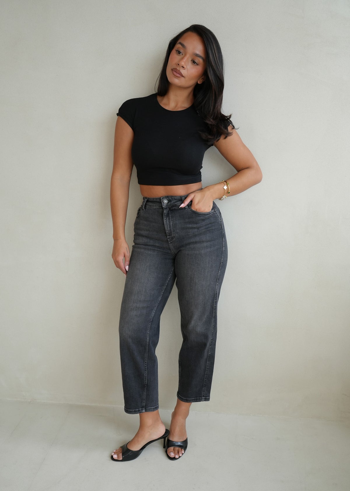 Stretch Relaxed Mom Jean