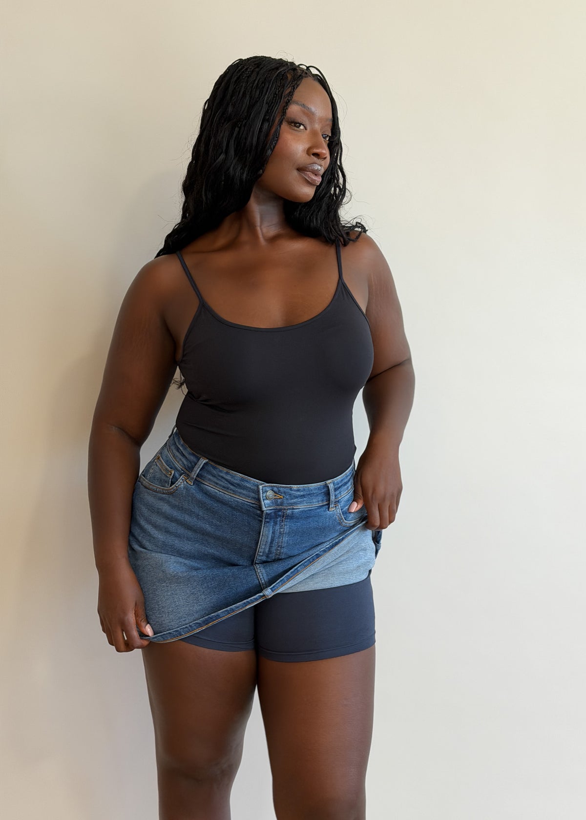 Stretch Skort detail