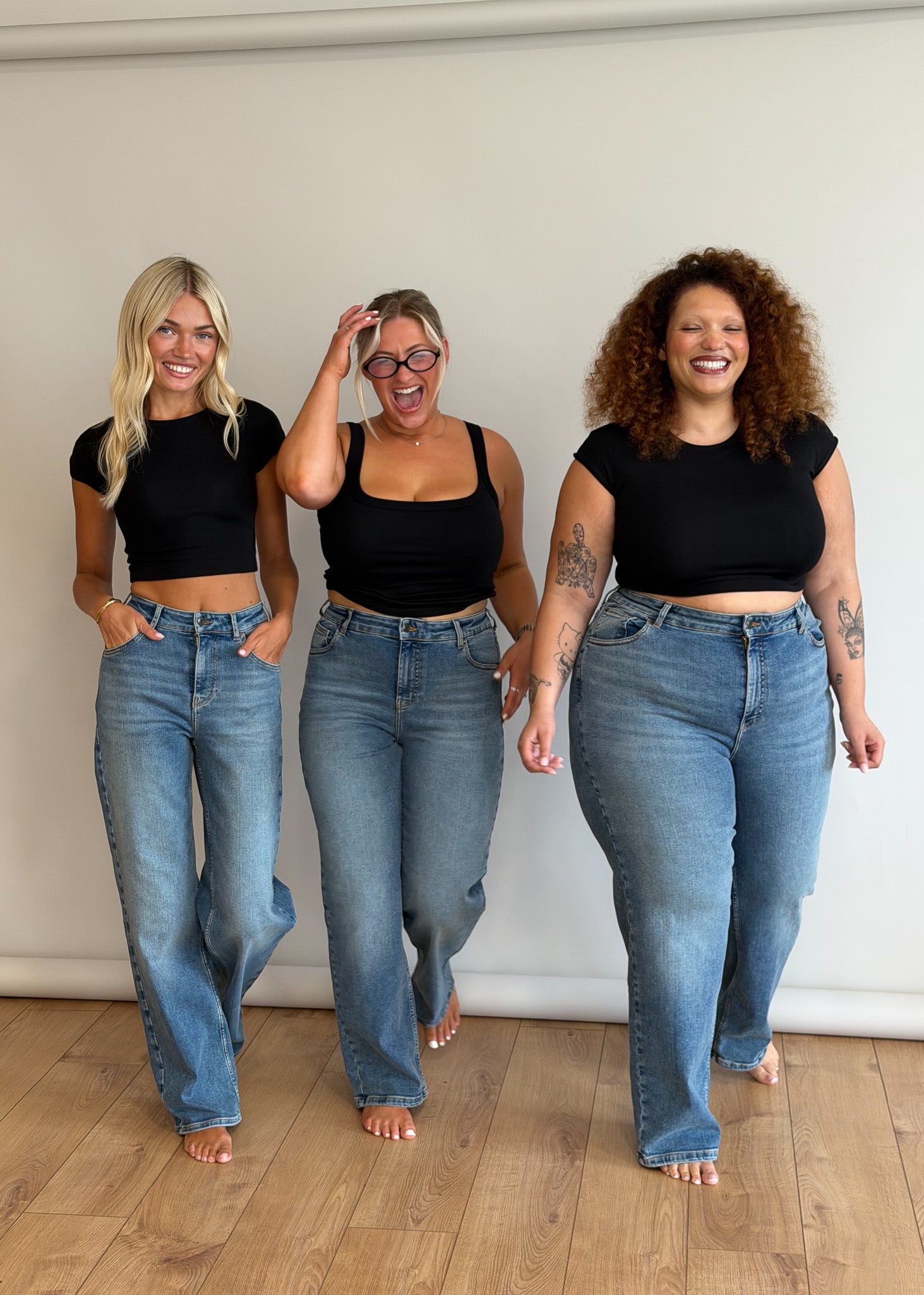 Image of Stretch Straight Jean