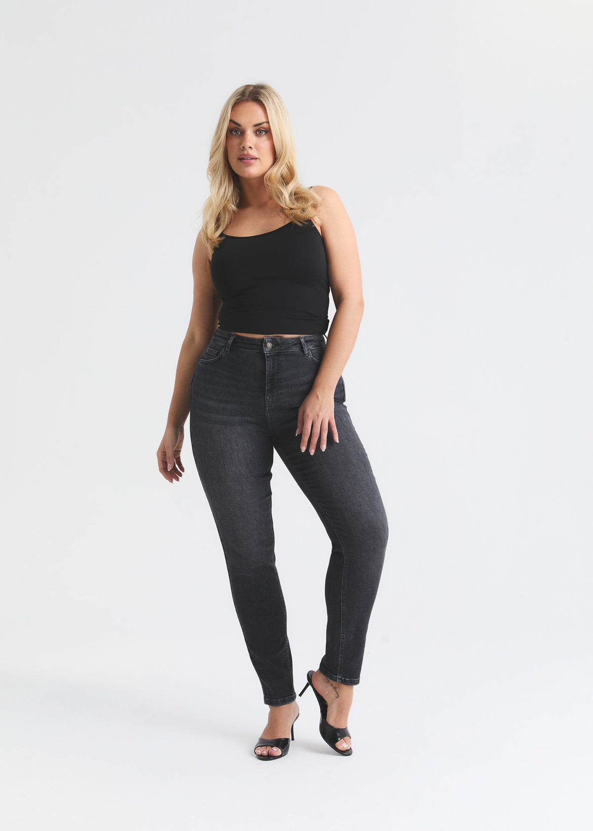Stretch Mom Jean detail