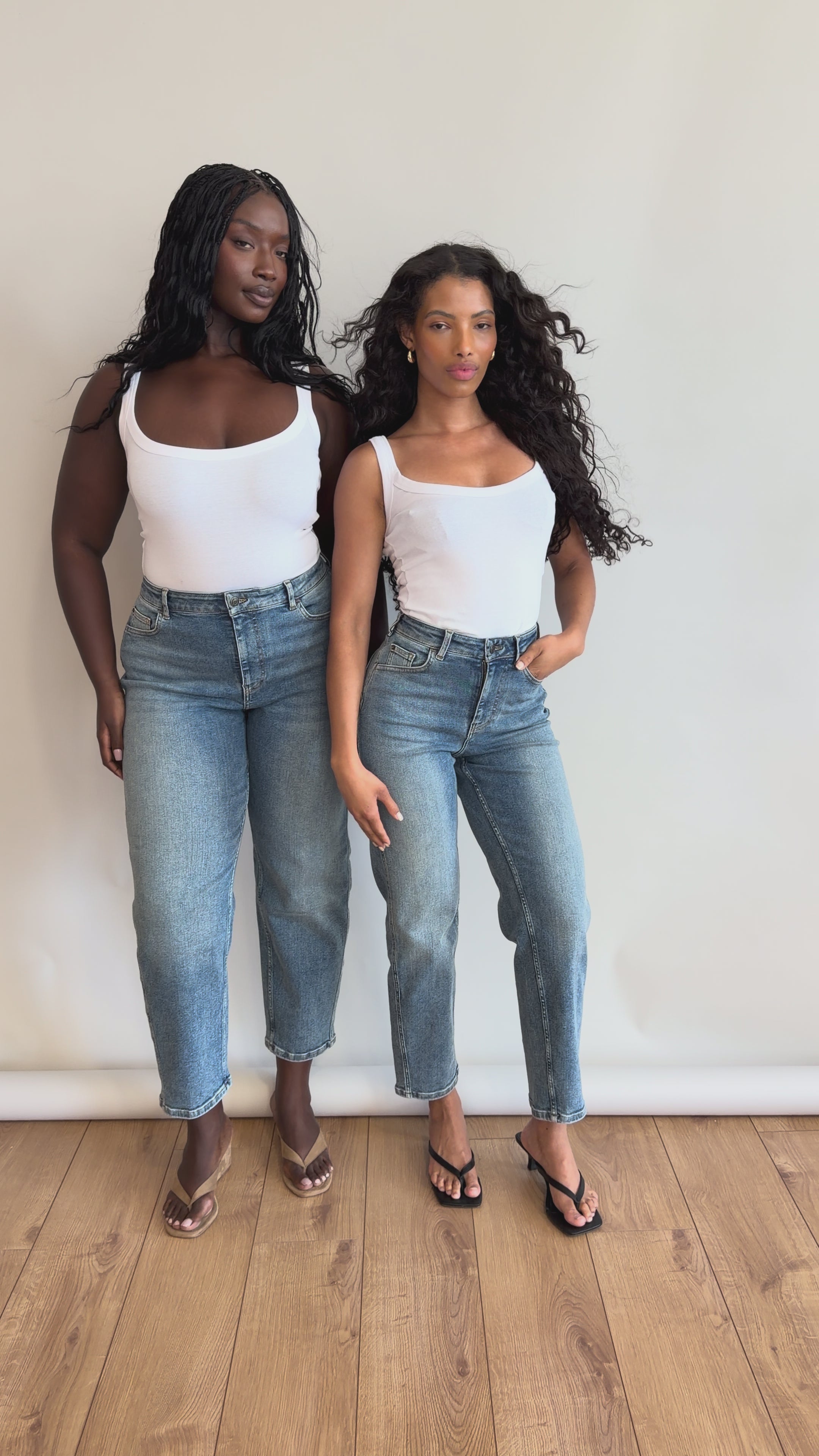 Image of Stretch Relaxed Mom Jean