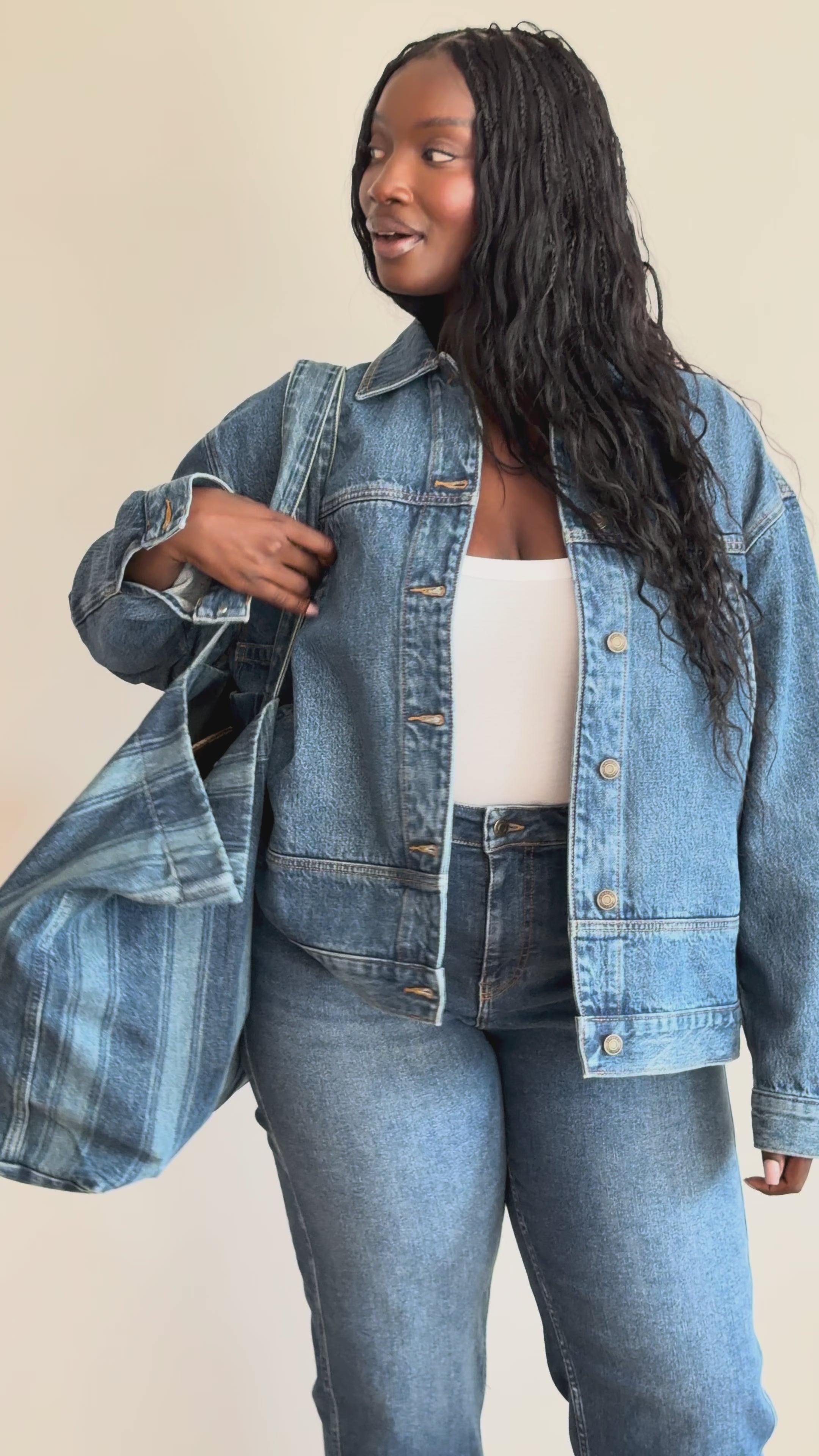 Image of Oversized Tote Bag